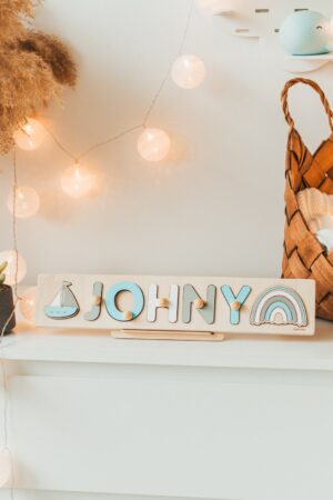 Personalized Wooden Name Puzzle by BusyPuzzle
