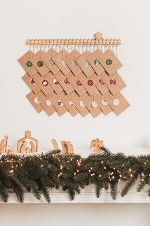 Nativity Advent Calendar Countdown to Christmas Advent Calendar for Kids Family Christmas Traditions Kids Advent Calendar Keepsake