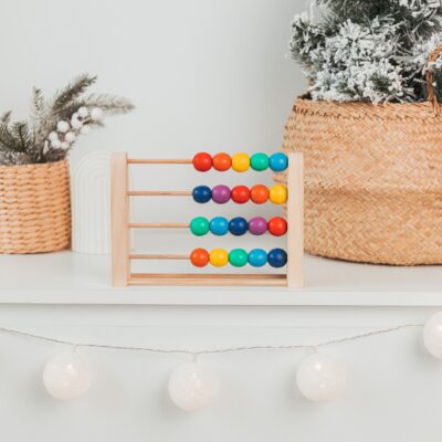 Wooden Stacking Rings, Montessori Toy 1 Year Old, Rainbow Stacker Personalized, First Christmas, Gift For Kids, Educational Toys