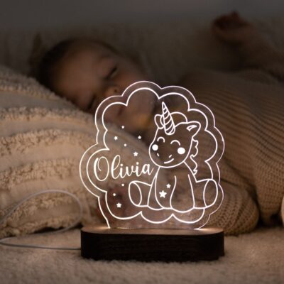 Personalized Night Lights Kids Bedroom Night Lights Baby Shower Gift Train Night Light Newborn Gift Boy Room Decor Birthday Gifts for Boys