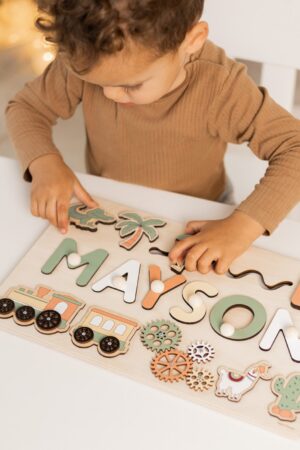 Busy Board, First Easter Gift, Baby Girl Gift Personalized, Montessori Toys 2 Year Old, Wooden Toddler Toys, Educational Sensory Board