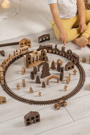 Train Name Puzzle, Personalized Gifts For Kids, Baby Boy Gift, 1st Birthday, Wooden Nursery Decor, Montessori Toys For Toddlers, Christmas.
