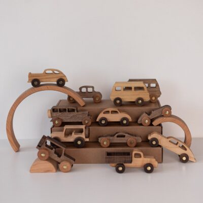 Personalized Toy Cars Set Birthday Baby Boy Gifts Wooden Toys For Kids Cars With Names Preschool Toys Handmade Eco-Friendly Toys Christmas