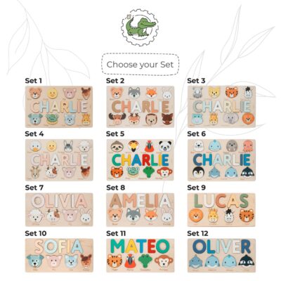 Farm busy board for toddlers, Personalized gift for kid, Name puzzle baby, Montessori toys 1 2 3 years old, Kid Easter gift, 1st Birthday