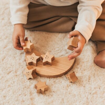 Ready to Ship, ONLY For US and Canadian Customers, Balance Moon Toy With Stars For Kids