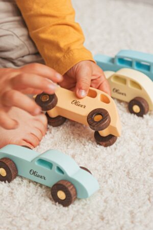 Wooden Name Cars, Personalized Jeep For Baby, Mini Toy Car, Sensory Toys, First Birthday Gift, 2 Year Old Boy Gift, Christmas Gifts For Kids