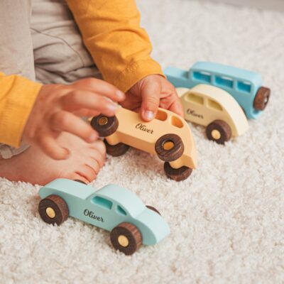 Wooden Name Cars, Personalized Jeep For Baby, Mini Toy Car, Sensory Toys, First Birthday Gift, 2 Year Old Boy Gift, Christmas Gifts For Kids
