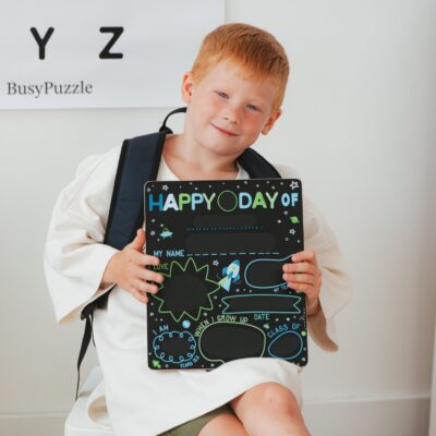 Write Yourself First Day Of School Sign, Back To School Photo Prop, School Bulletin Board, 1st Day Of Preschool, Last Day Of Kindergarten