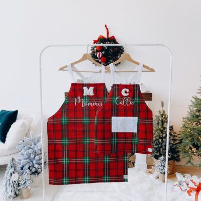 Waterproof kids apron personalized Cute embroidered apron Custom toddler apron Best cooking gifts Christmas gifts Cooking spoon with name