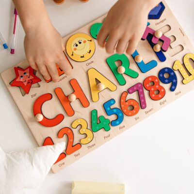 Funny Name Puzzles For Toddlers. Educational Toy 2 Year Old. Baby Girl Easter. Personalized Gift For Kids. Montessori Shapes And Numbers.