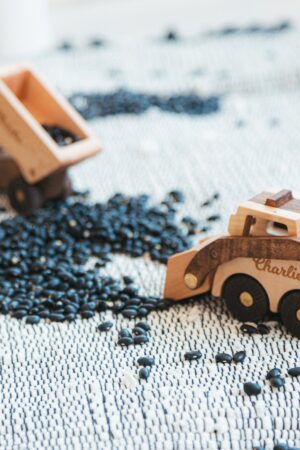 Wooden Toys Excavator Truck with Name Construction Vehicles Sensory Toys For Kids Montessori Toddler Boy Toys Eco Friendly Toys Mini Toy Car