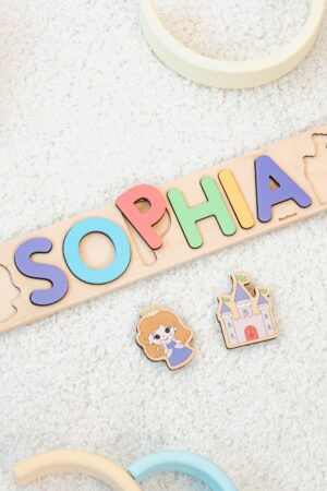 Personalized Name Puzzle With Pegs