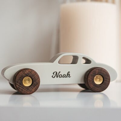 Cute Easter Basket Stuffer Toy Car With Name Wooden Toys For Kids Personalized Toddler Gifts First Easter Baby Gift Sensory Toys For Kids