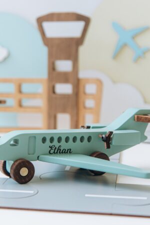 Wooden Toy Helicopter Sustainable Sensory Play Natural Wooden Toy Montessori Kids Play Toys for 3 Years Old Easter Gifts For Kids