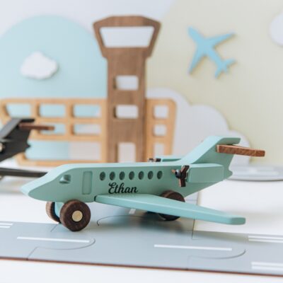 Wooden Toy Helicopter Sustainable Sensory Play Natural Wooden Toy Montessori Kids Play Toys for 3 Years Old Easter Gifts For Kids