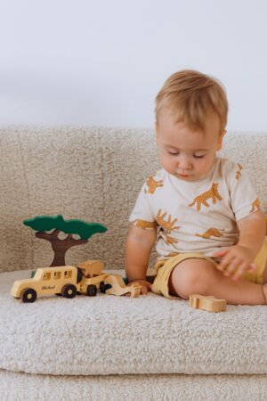 Woodland Toy Set Building Blocks Mountain Kids Baby Boy Gift Montessori Toys For Toddlers Wooden Fidget Toys First Christmas PS1111