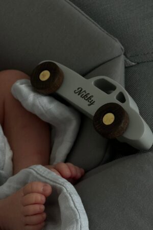 Personalized Wooden Car Toy For Boys Cars With Names Gift for Grandson Sensory Toys For Toddlers First Easter Gift for Kids Newborn Gift