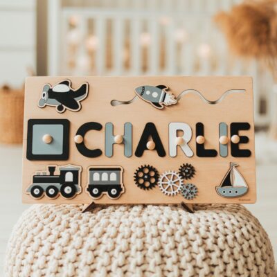 Montessori Ocean Busy Board Best Baby Boy Gift First Easter Gift For Kids Wooden Personalized Toy For Kids Sensory Toys 1 2 3 Year Old