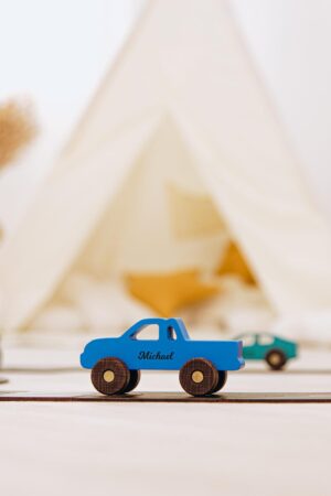 Collect Wooden Name Cars Sensory Toys For Toddlers Baby Birthday Gift Wooden Truck Toy Personalized Gift For Kids First Christmas Custom Toy