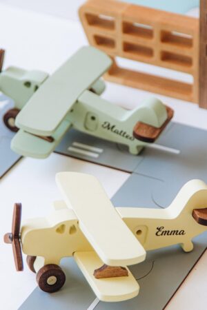 Wooden Toy Fighter With Name. Military Planes And Vehicles. Personalized Toy Cars. 1st Birthday Boy. Montessori Toys. Baby Christmas Gift.