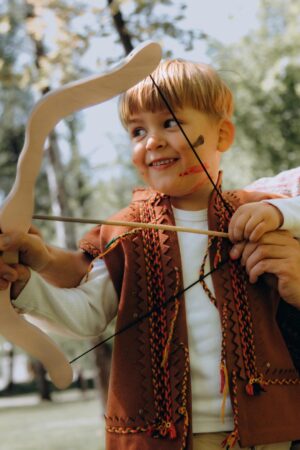 Personalized Bow With Arrows, Quiver at Extra Charge, Wooden Hunting Outdoor Toys, Baby Gifts, Best Birthday Boy Gift, Kids Activity Toy