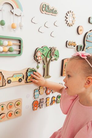 Busy Board Parts and Pieces Busy Board Accessories Sensory Board Details Create Your Own Busy Board Educational First Birthday Gifts