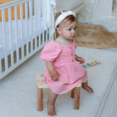 Children's Personalized Step Stool with Puzzle Wooden Name Puzzle Stool Personalized Gift Custom Name Puzzle Kids Bench Baby Gifts