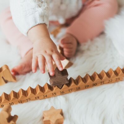 Wooden Advent Calendar With Star Cute Christmas Advent Calendar Christmas Decoration 2024 Nativity Scene Set Family Christmas Traditions