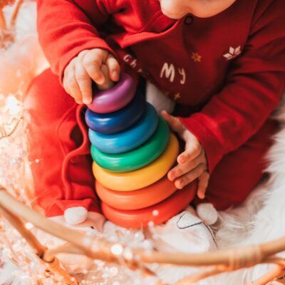 Montessori Toys, Personalized Christmas Gifts For Kids, Toddler Toys, Wooden Pyramid And Rainbow, Beads Abacus, Educational Toys 2 Years Old