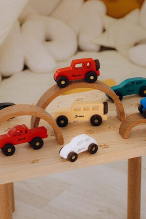 Personalized Military Truck Toy Wooden Toy Cars For Toddlers Keepsake Birthday Gifts For Babies Sensory Toys For Kids Easter Basket Stuffers