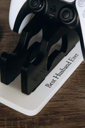 Personalized Stand For Controller Valentines Day Wooden Headphone Holder Best Gift For Him Valentines Gifts for Boyfriend Headset Displays