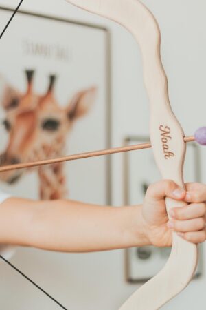 BEST GIFT for BOYS Wooden Bow And Arrows Set Wooden Archery Set For Kids Montessori Toys Nursery Decor Boy Waldorf Toy 1st Birthday Gift