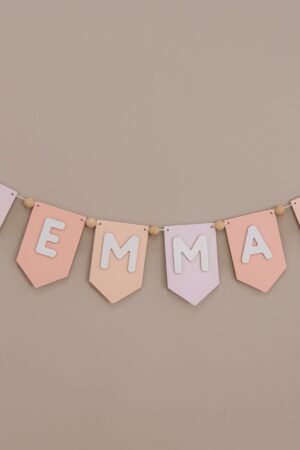 Girl Personalized Garland, Name Banner, 1st Birthday Decoration, Nursery Decor, Flags And Bunting, Сustom Decor
