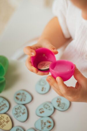 Set of Easter Reward Tokens for Kids Easter Activity for Toddlers Kids Easter Gifts and Games Easter Basket Stuffers Easter Egg Fillers