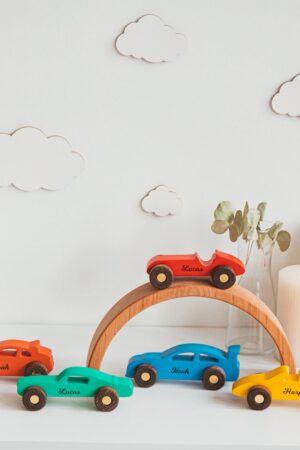 Personalized Wooden Toy Car for Toddlers Baby Birthday Gifts Cars With Names Baby Shower Gift Montessori Toy Handmade Wood Decor Baptism Boy