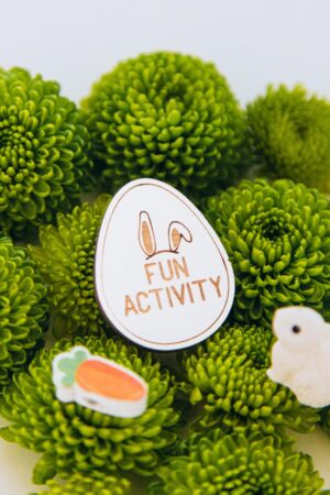 Easter Egg Basket Stuffers Fillers Cute Tokens for Kids Wooden Easter Reward Tokens Easter Activities For Kids Easter Hunting Games
